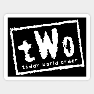 tWo Tiddy World Order shirt Magnet